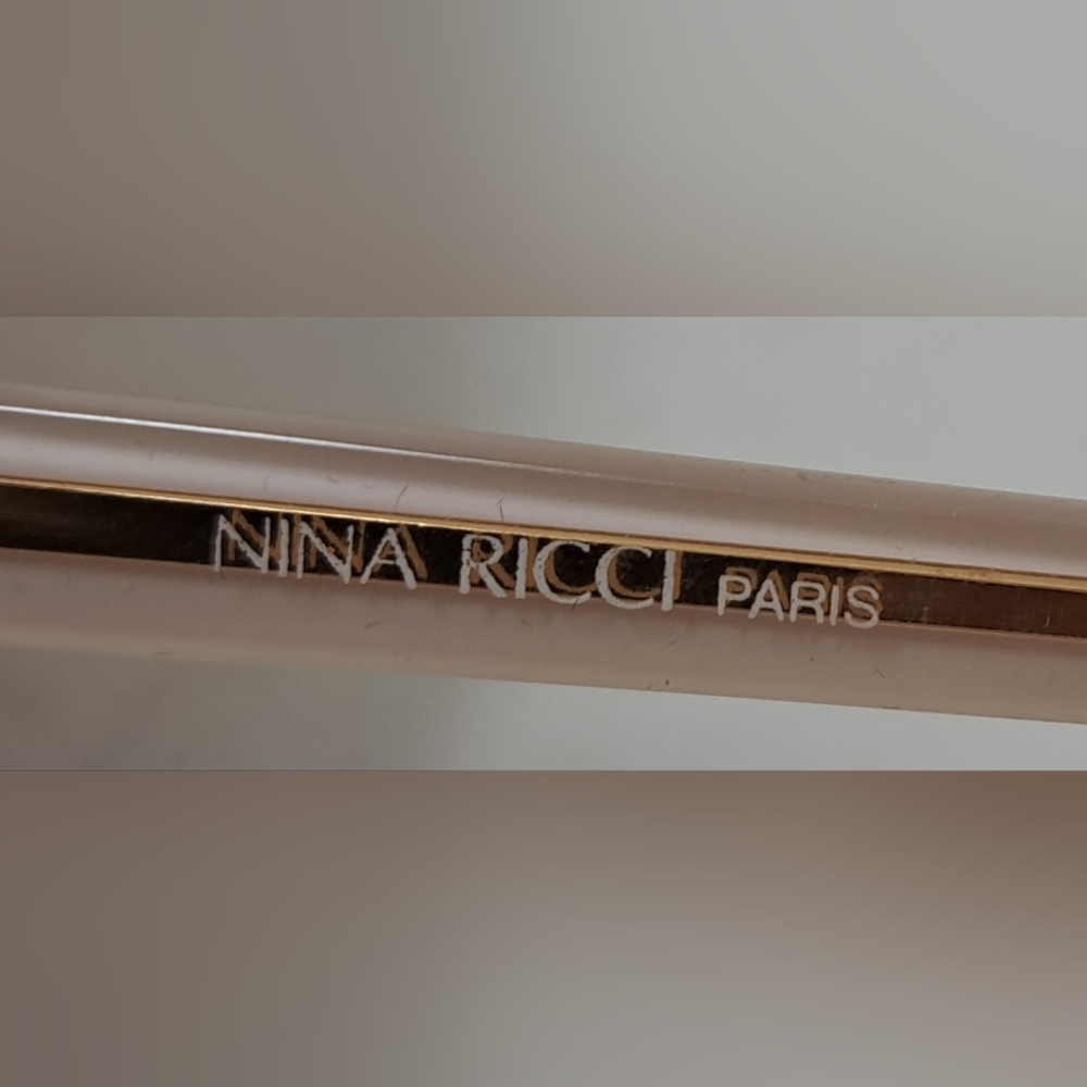 NWT Nina Ricci Women's Sunglasses Retro Vintage 70s 80s Hand Made Paris 1042 CL - Picture 6 of 16
